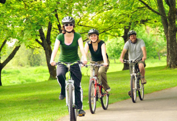 Bicycle riding; Healthy and Low-impact Exercise