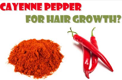 Cayenne Pepper Home Remedy for Hair Growth