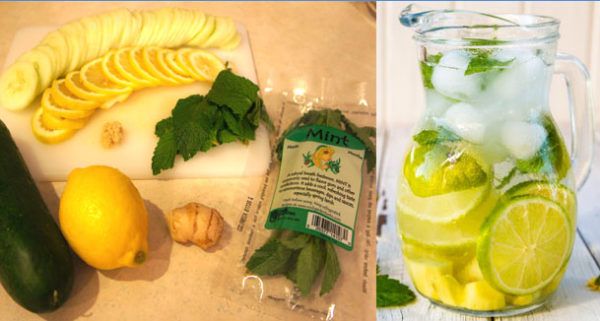 Cucumber lemon juice