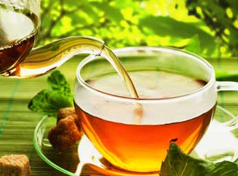 Green tea has powerful anti-oxidants which removes toxins