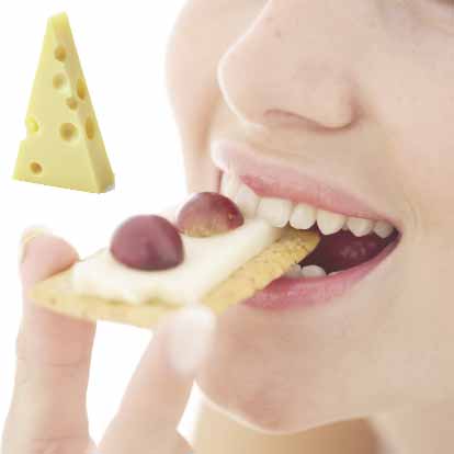 Cheese Benefits:Shiny, healthier skin