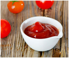 Tomato ketchup contains artificial sweeteners that leads to high sugar level