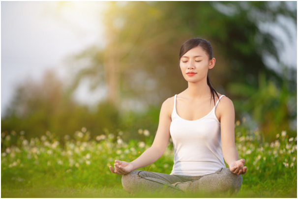 Reduce stress by yoga and meditation