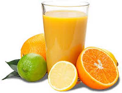 Lemon Juice and Orange Juice