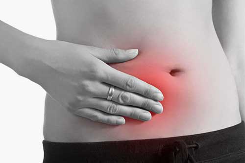 Pelvic pain lower stomach area